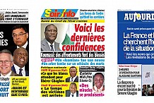 Ouattara, Affi et Michel Gbagbo se partagent la Une des journaux ivoiriens 